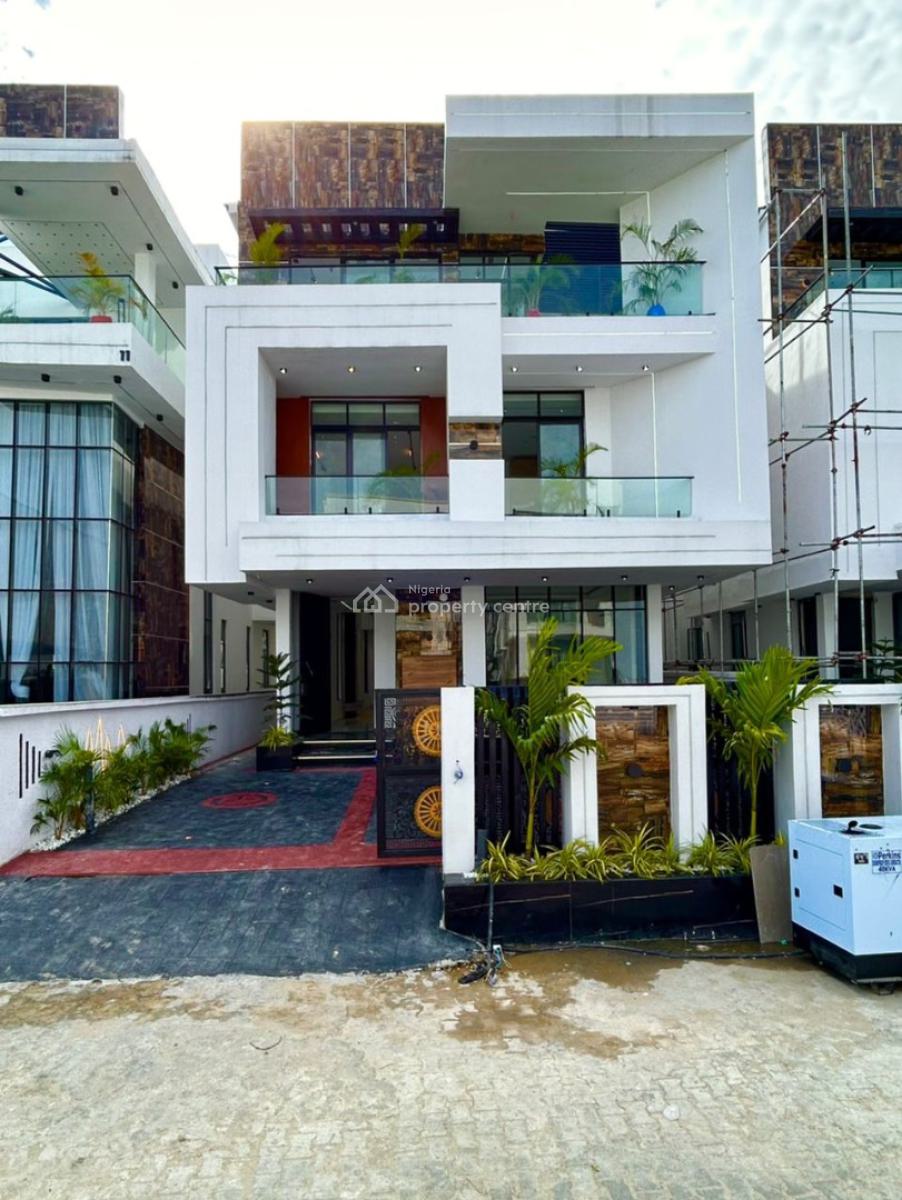 Massive Elegant Ultra Modern 6 Bedroom Duplex, Off Chevron Drive, Lekki, Lagos, Detached Duplex for Sale
