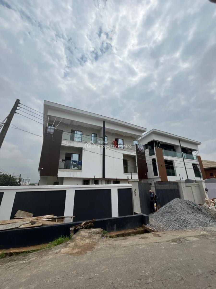 Newly Built 4 Bedroom Semi Detached Duplex with Bq, Adeniyi Jones, Ikeja, Lagos, Semi-detached Duplex for Sale
