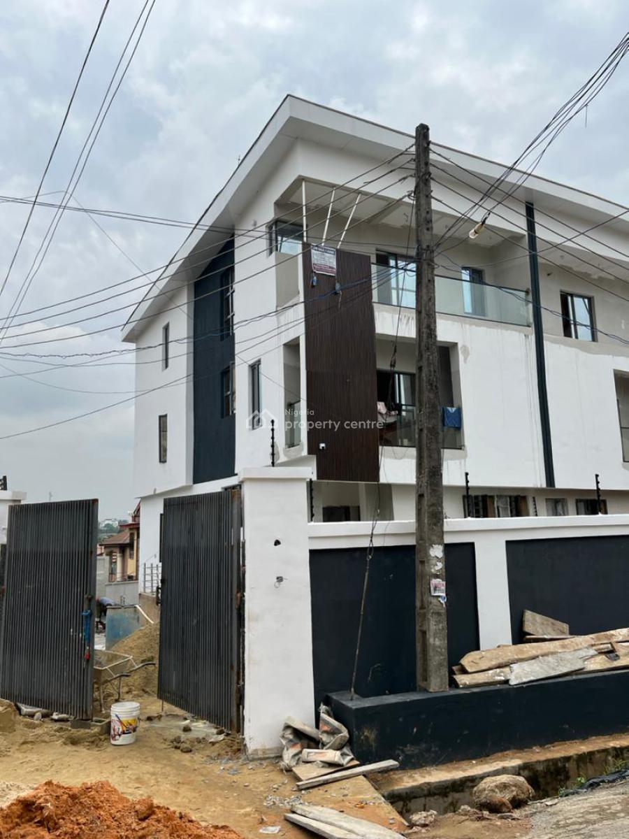Newly Built 4 Bedroom Semi Detached Duplex with Bq, Adeniyi Jones, Ikeja, Lagos, Semi-detached Duplex for Sale