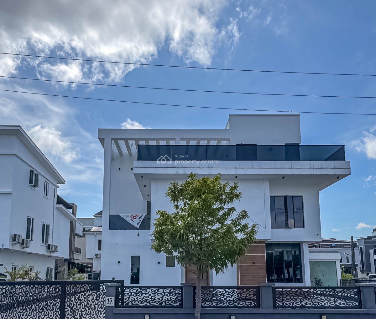 Luxury 4 Bedroom Detached Duplex with Bq, Osapa, Lekki, Lagos, Detached Duplex for Sale