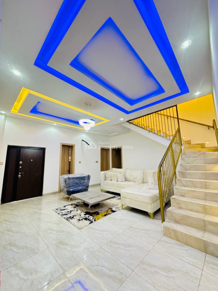 Executive Furnished 4 Bedrooms Semi Detached Duplex, Abraham Adesanya, Lekki, Lagos, Detached Duplex for Sale