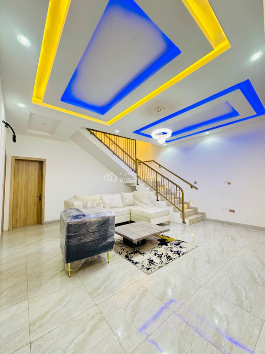 Executive Furnished 4 Bedrooms Semi Detached Duplex, Abraham Adesanya, Lekki, Lagos, Detached Duplex for Sale