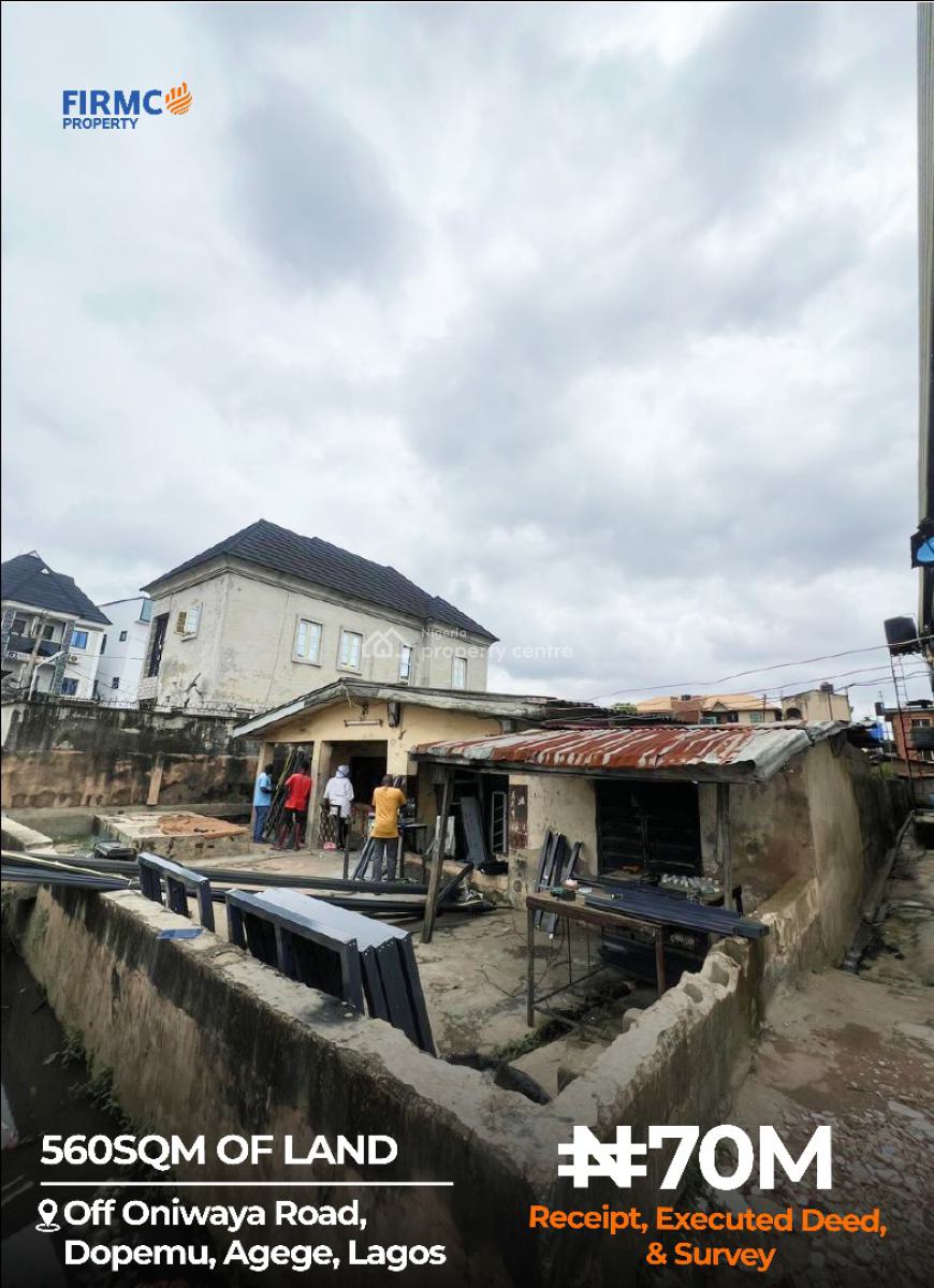 Prime Residential and Commercial Land Investment Near Ikeja, Dopemu, Agege, Lagos, Residential Land for Sale