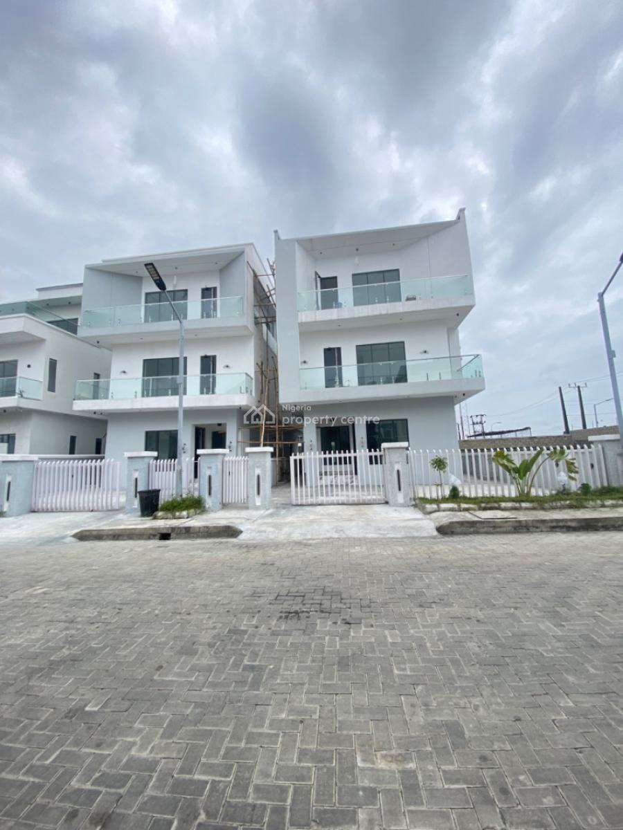2 Units of Beautifully Built 5 Bedroom Fully Detached, By Pinnock Estate., Osapa, Lekki, Lagos, Detached Duplex for Sale