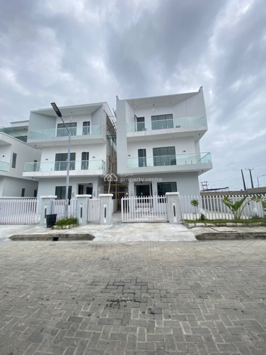 2 Units of Beautifully Built 5 Bedroom Fully Detached, By Pinnock Estate., Osapa, Lekki, Lagos, Detached Duplex for Sale