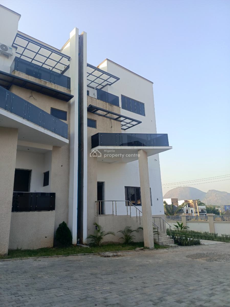 Luxurious 4 Bedrooms Terraced Duplex with a Bq Attached, Asokoro District, Abuja, House for Rent