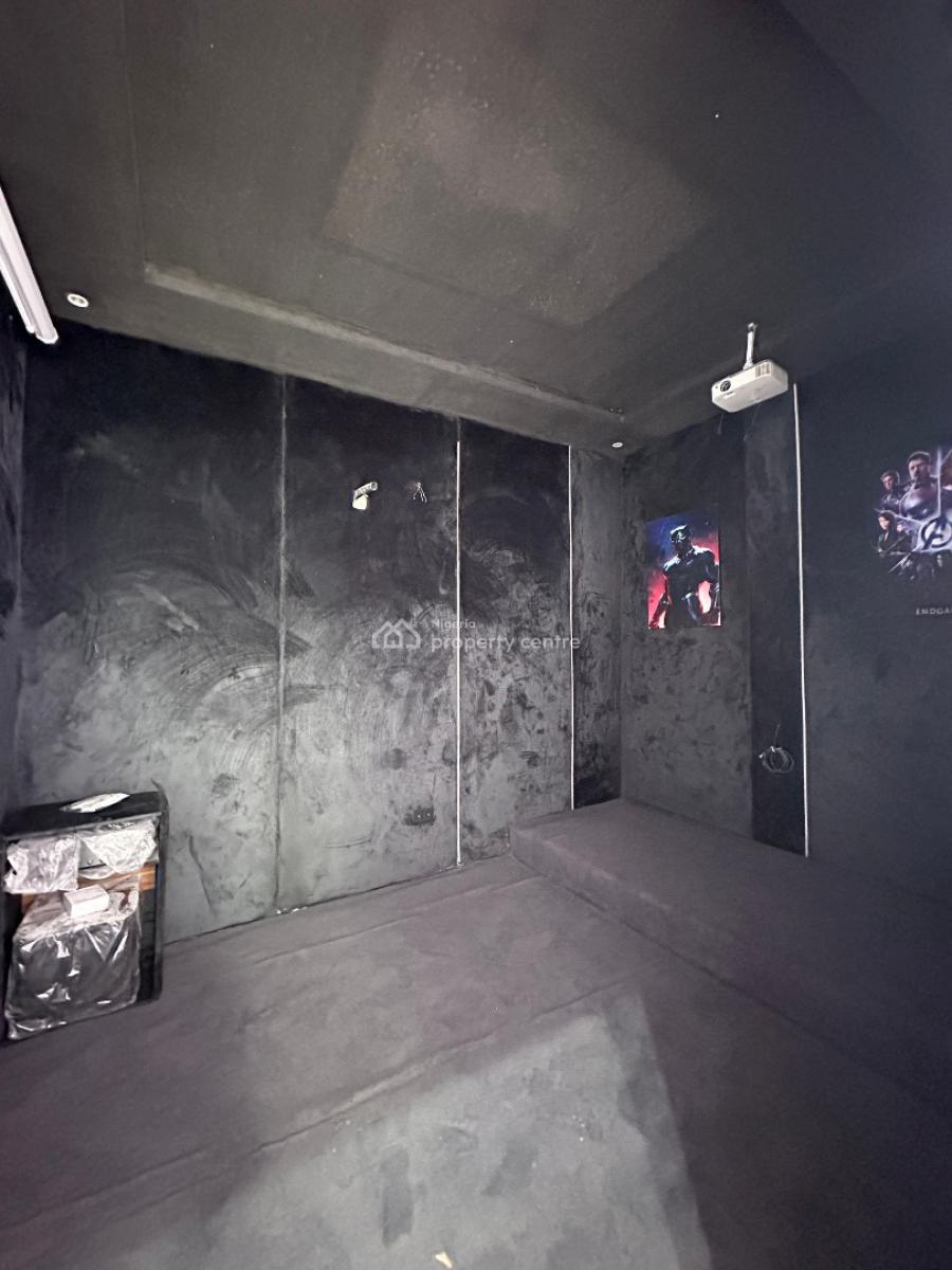 Fantastic 5 Bedroom Detached Duplex with a Private Cinema, Rooftop, Close Proximity to Atlantic Mall, Chevron Drive, Chevron, Lekki, Lagos, Detached Duplex for Sale