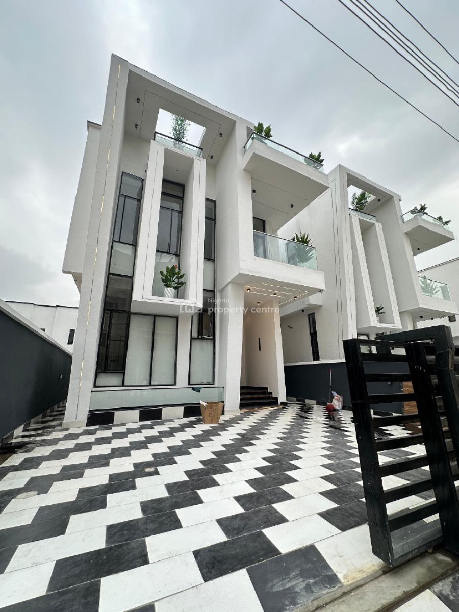Luxury 5 Bedroom Detached Duplex with Swimming Pool, Exquisite Spacious 5 Bedroom Fully Detached Duplex with Bq ,chevron, Lekki, Lagos, Detached Duplex for Sale