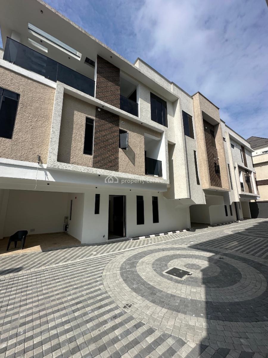 Excellently Well-finished 4 Bedroom Terrace Duplex, Lekki Right, Lekki, Lagos, Terraced Duplex for Sale