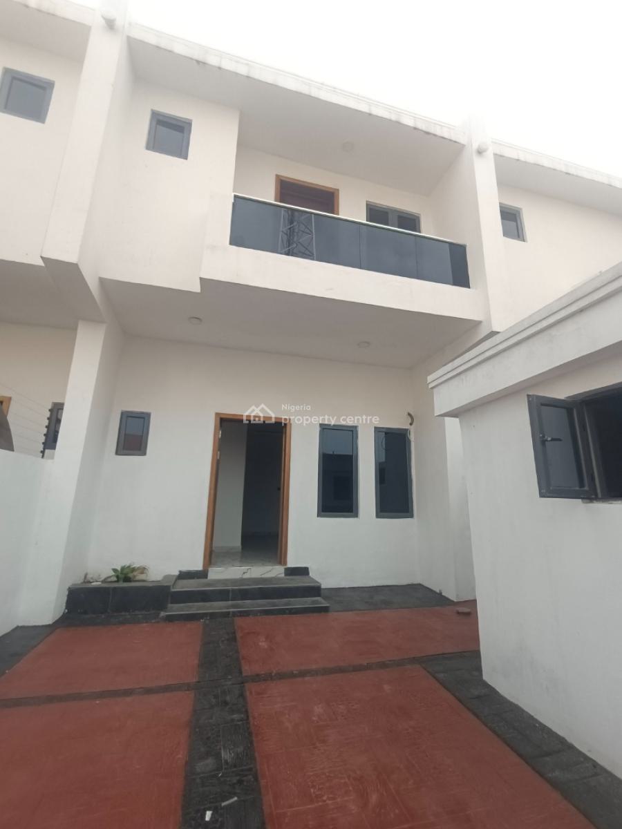 Newly Built 3 Bedroom Terrace Duplex with Security House, Lekki Palms City Extension Off Ado Road, Ajah, Lagos, Terraced Duplex for Rent