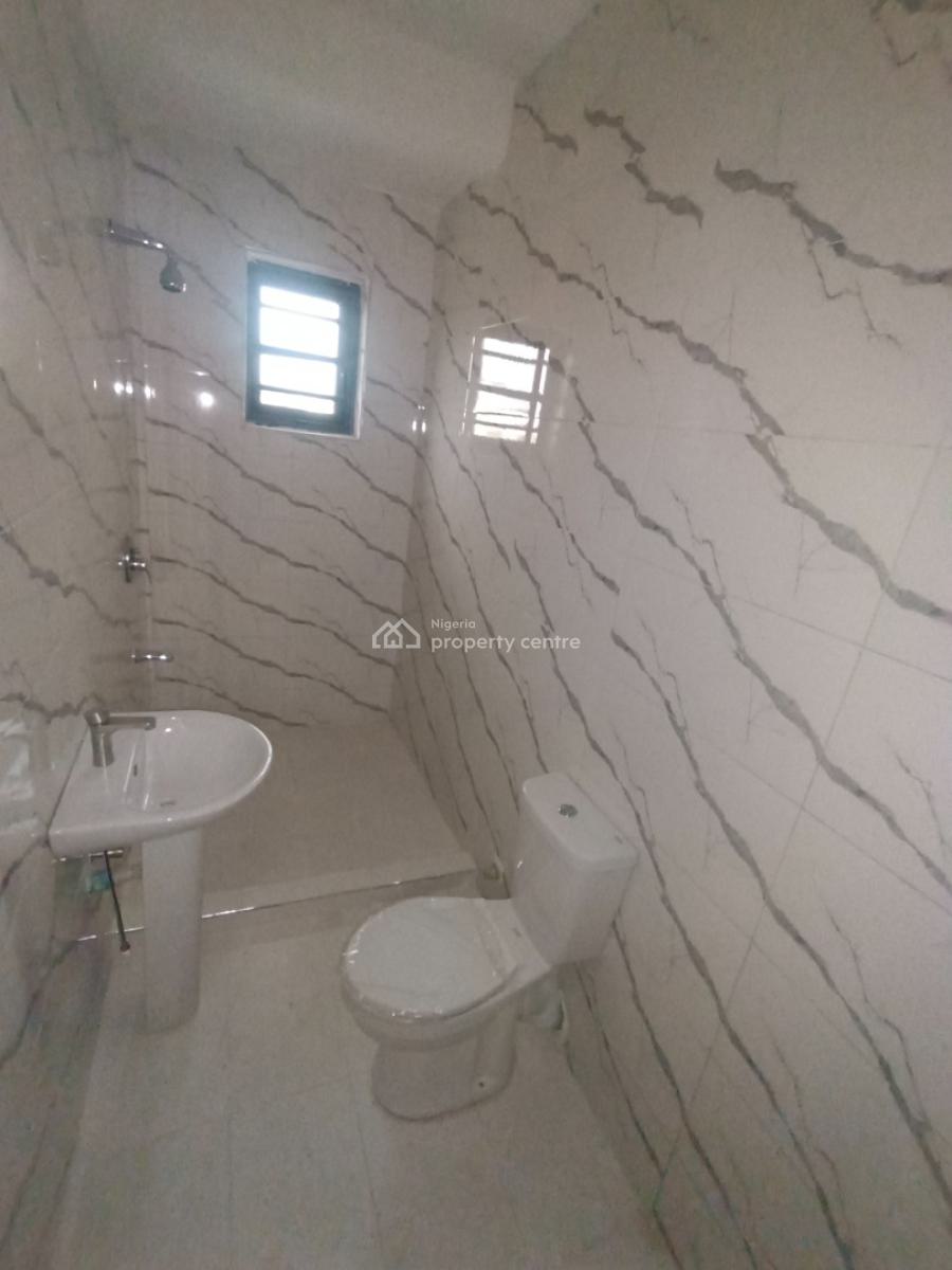 Newly Built 3 Bedroom Terrace Duplex with Security House, Lekki Palms City Extension Off Ado Road, Ajah, Lagos, Terraced Duplex for Rent
