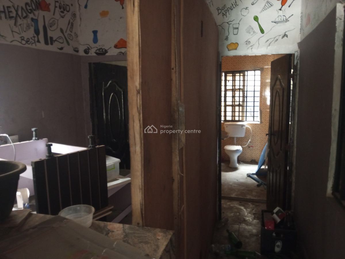 Very Big Shop with Toilet, Store, in & Out Extension Facing The Road, Badore, Ajah, Lagos, Shop for Rent