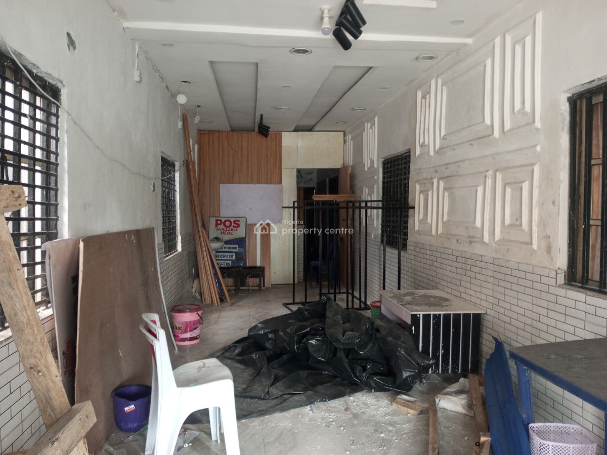 Very Big Shop with Toilet, Store, in & Out Extension Facing The Road, Badore, Ajah, Lagos, Shop for Rent