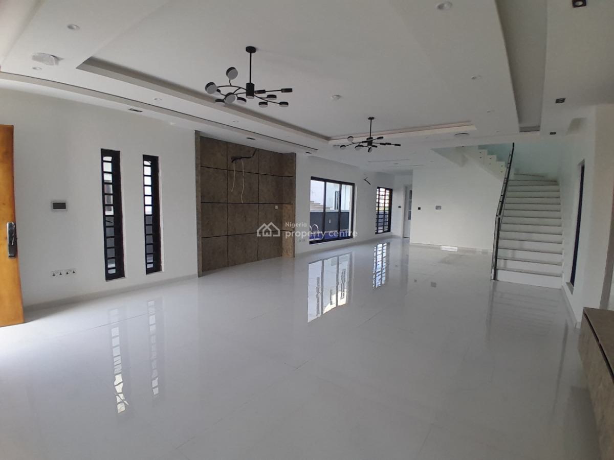 5 Bedroom Semi-detached Duplex with Bq and Swimming Pool, Royal Gardens Estate Along Lekki Epe - Expressway, Ajah, Lekki, Lagos, Detached Duplex for Sale