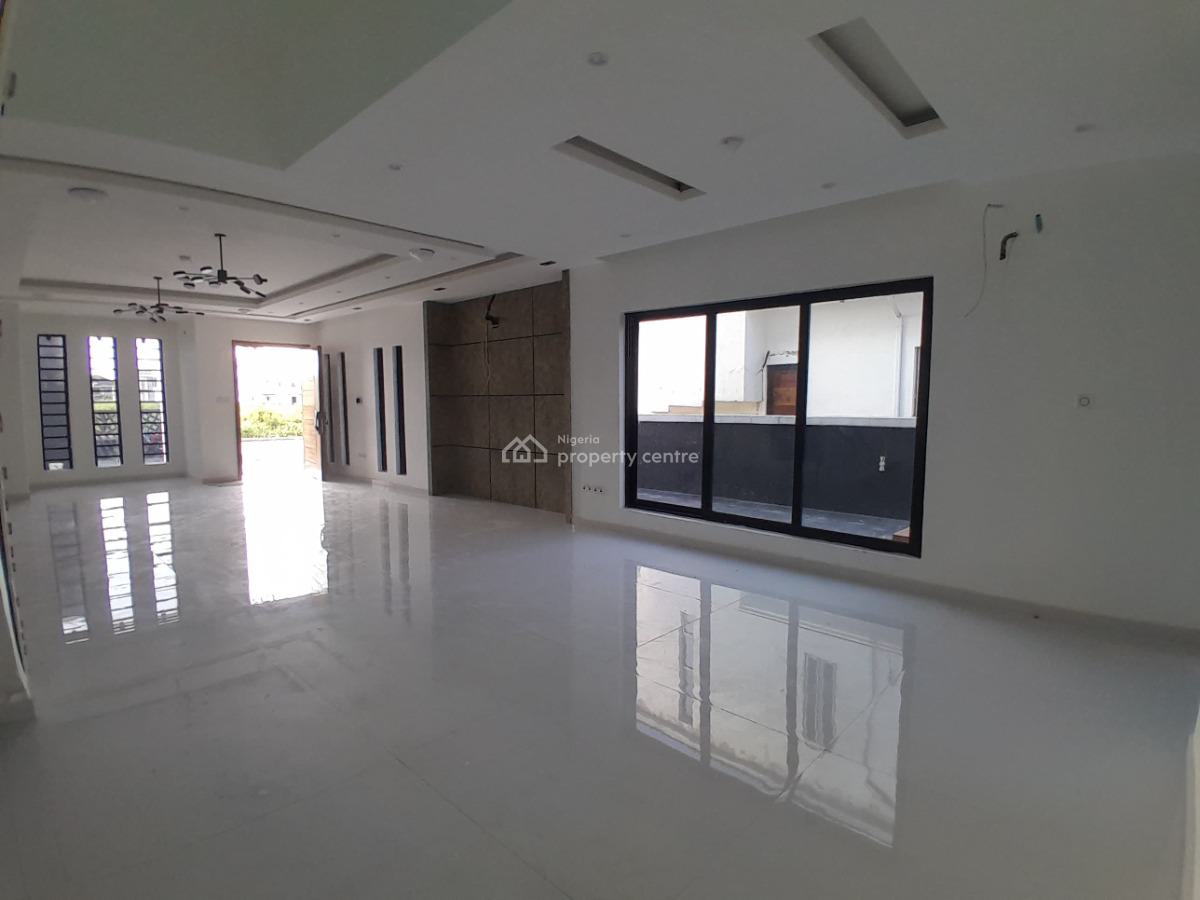 5 Bedroom Semi-detached Duplex with Bq and Swimming Pool, Royal Gardens Estate Along Lekki Epe - Expressway, Ajah, Lekki, Lagos, Detached Duplex for Sale
