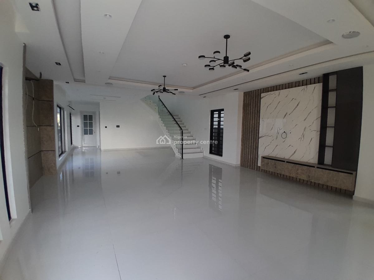 5 Bedroom Semi-detached Duplex with Bq and Swimming Pool, Royal Gardens Estate Along Lekki Epe - Expressway, Ajah, Lekki, Lagos, Detached Duplex for Sale