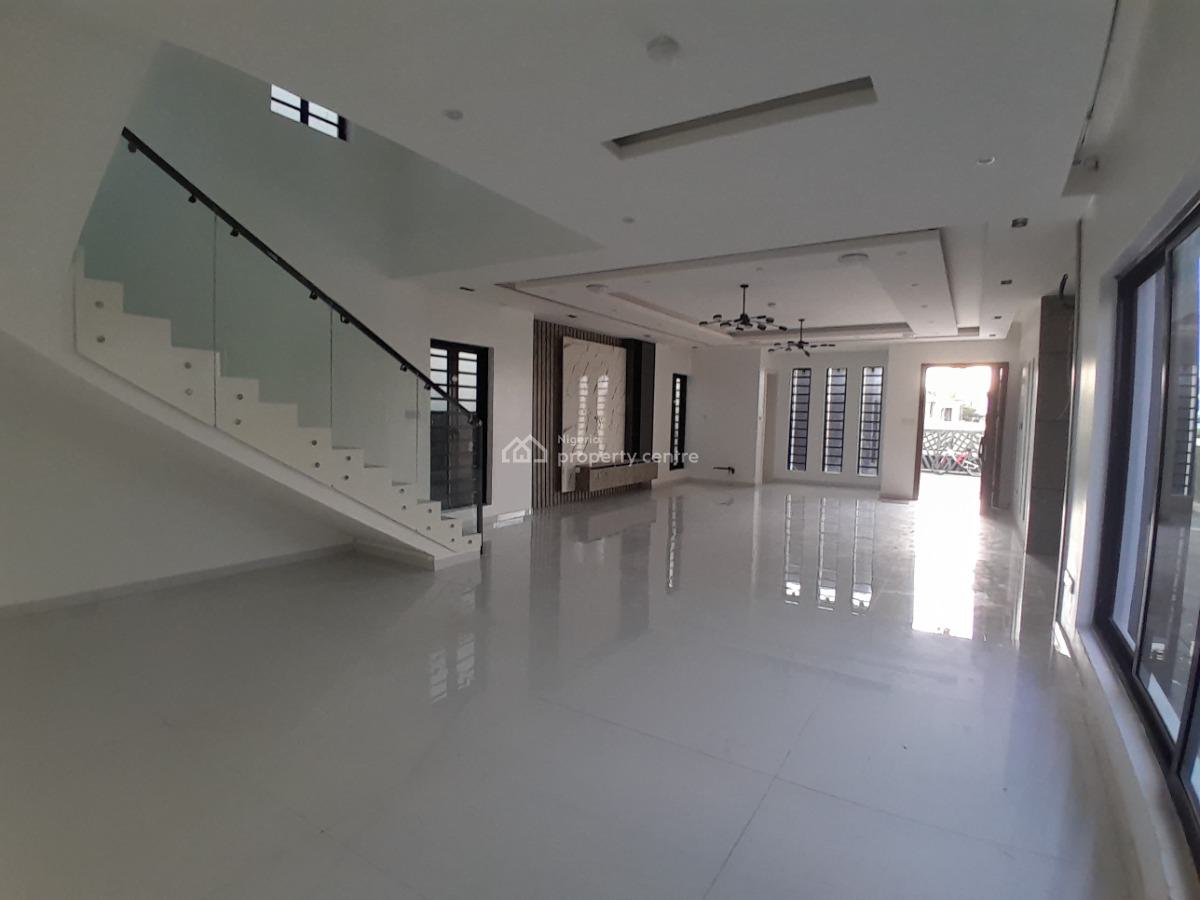 5 Bedroom Semi-detached Duplex with Bq and Swimming Pool, Royal Gardens Estate Along Lekki Epe - Expressway, Ajah, Lekki, Lagos, Detached Duplex for Sale