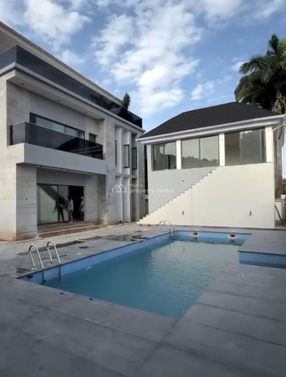 6-bedroom Mansion with Pool & Elevator, Maitama District, Abuja, Terraced Duplex for Sale