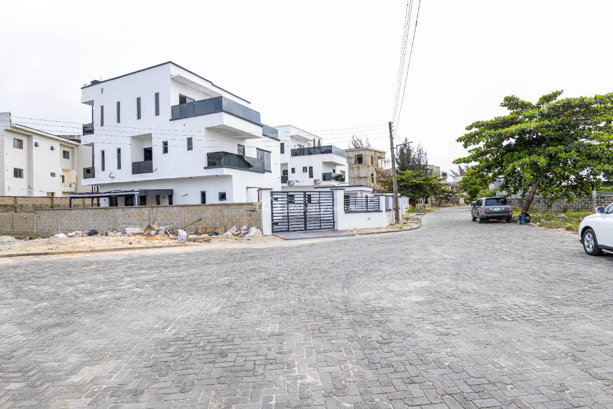 Uniquely Designed 4-bedroom Fully Detached Duplex with 1-room Boys Qt, Osapa, Lekki, Lagos, Detached Duplex for Sale