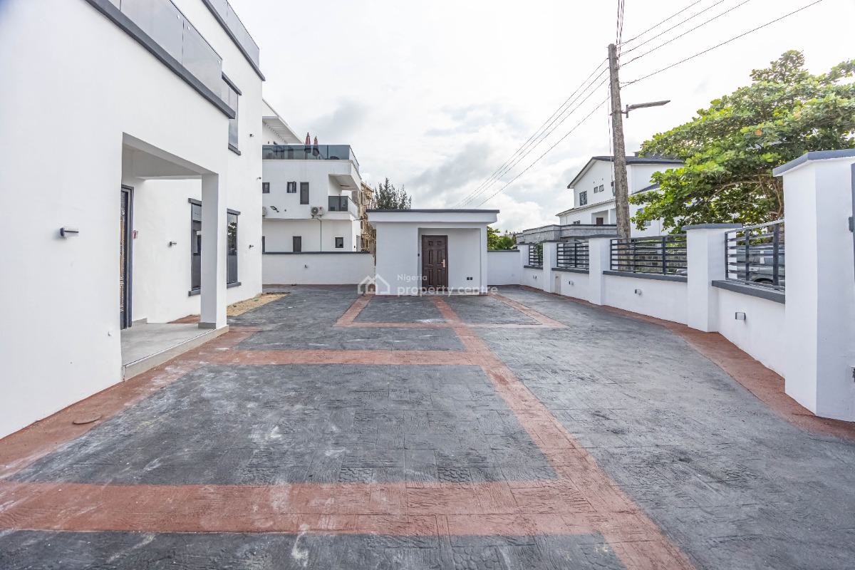 Uniquely Designed 4-bedroom Fully Detached Duplex with 1-room Boys Qt, Osapa, Lekki, Lagos, Detached Duplex for Sale