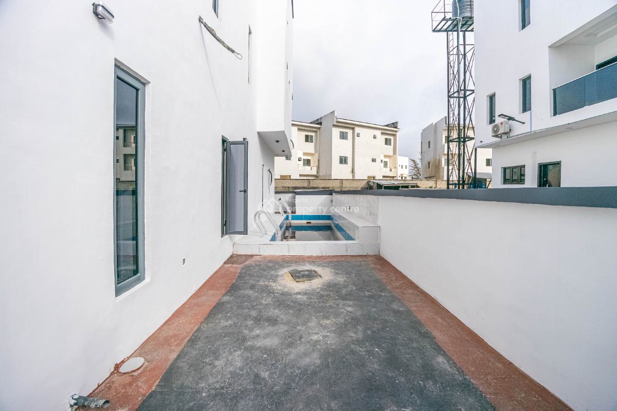 Uniquely Designed 4-bedroom Fully Detached Duplex with 1-room Boys Qt, Osapa, Lekki, Lagos, Detached Duplex for Sale