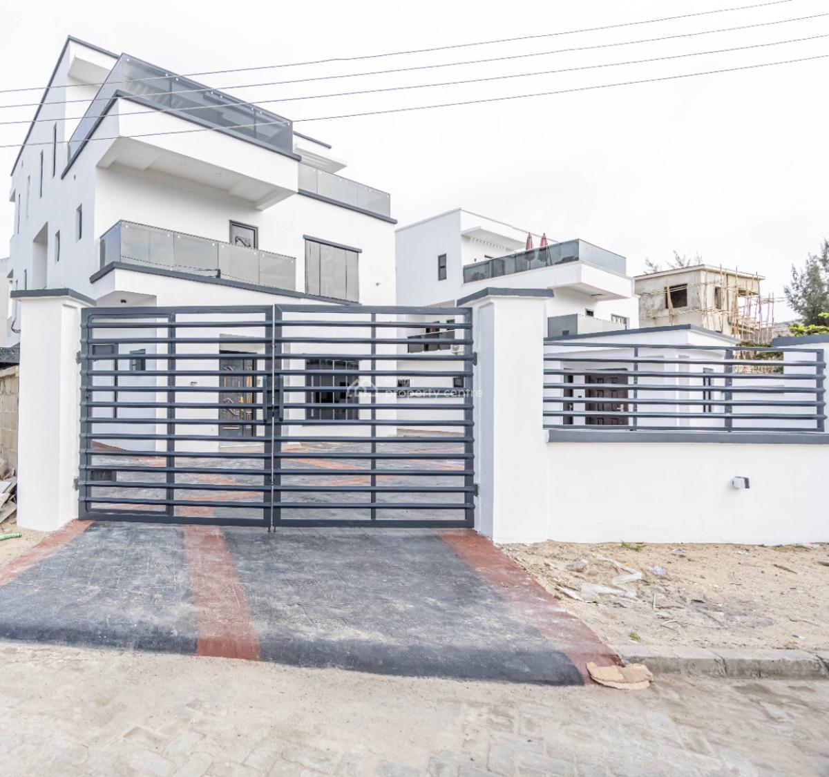 Uniquely Designed 4-bedroom Fully Detached Duplex with 1-room Boys Qt, Osapa, Lekki, Lagos, Detached Duplex for Sale
