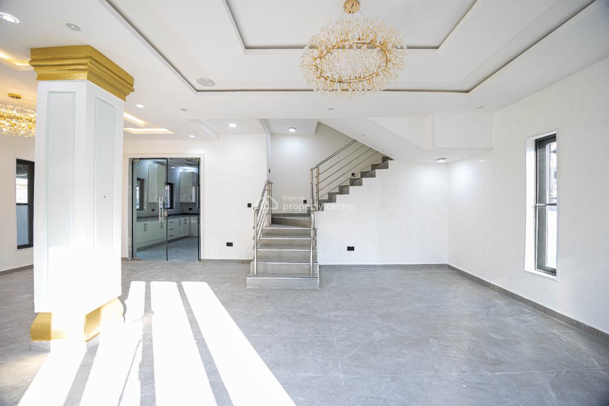 Uniquely Designed 4-bedroom Fully Detached Duplex with 1-room Boys Qt, Osapa, Lekki, Lagos, Detached Duplex for Sale
