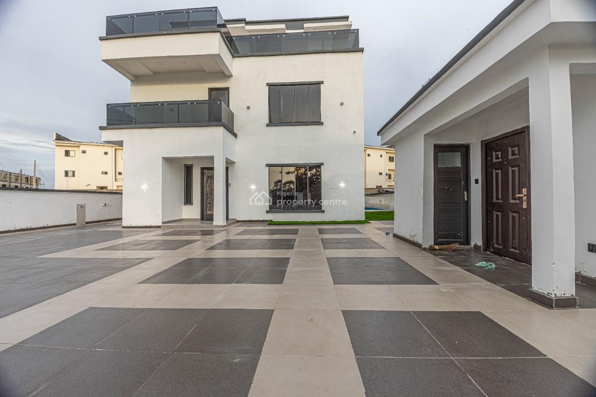 Uniquely Designed 4-bedroom Fully Detached Duplex with 1-room Bq, Osapa, Lekki, Lagos, Detached Duplex for Sale