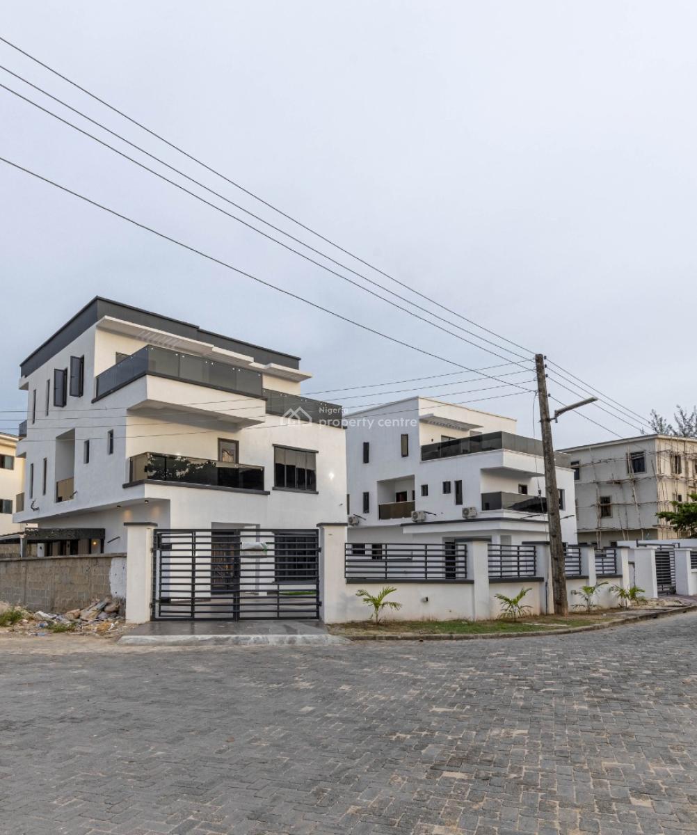 Uniquely Designed 4-bedroom Fully Detached Duplex with 1-room Bq, Osapa, Lekki, Lagos, Detached Duplex for Sale