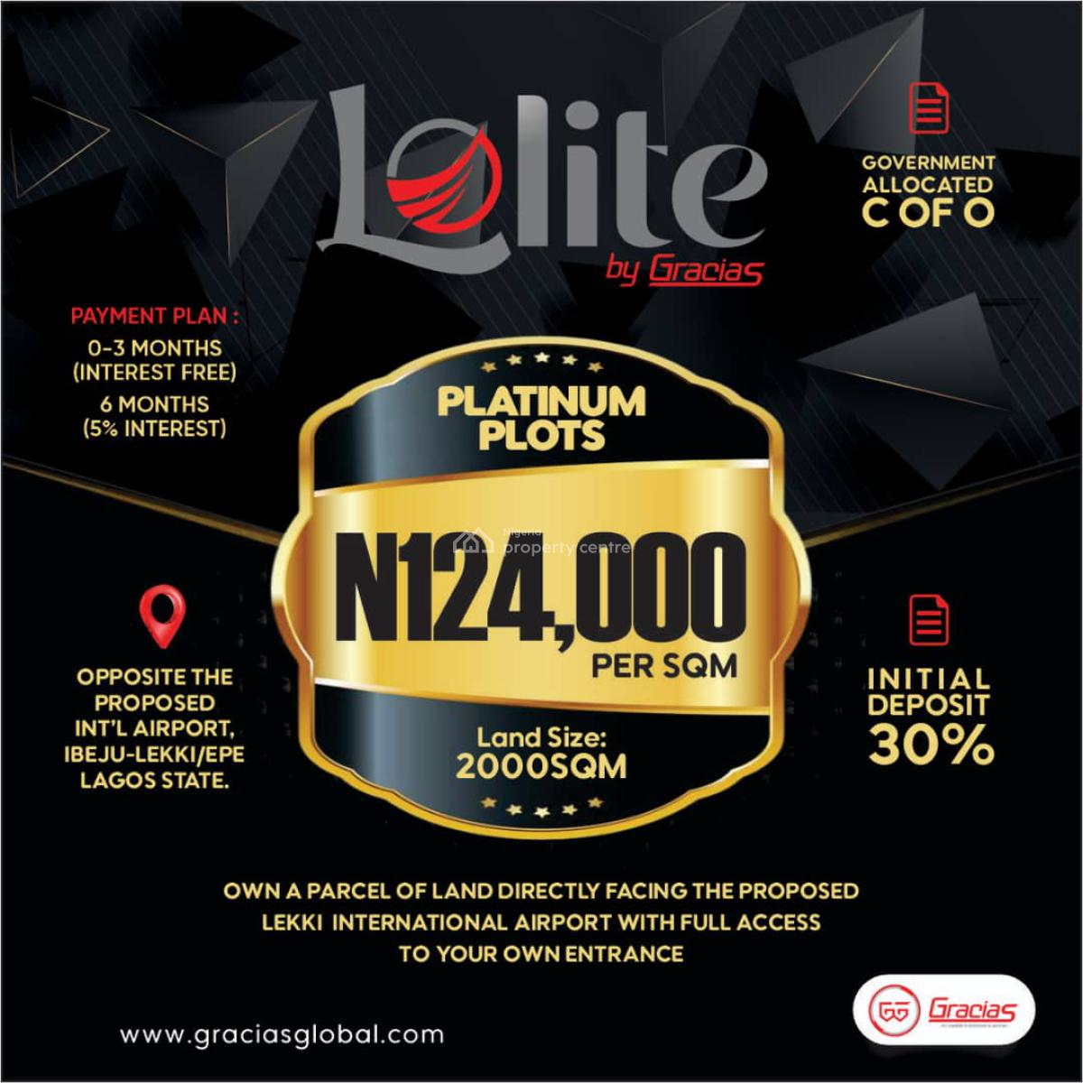 Land with C of O, Lolite, Ibeju Lekki, Lagos, Commercial Land for Sale
