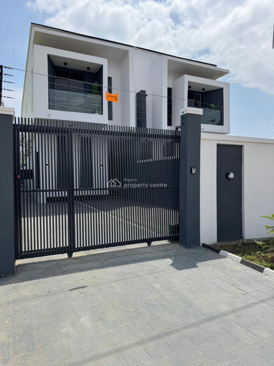 New 5 Beds Duplex, Bq, Swimming Pool and Cinema, Abraham Adesanya, Ajah, Lagos, Semi-detached Duplex for Sale