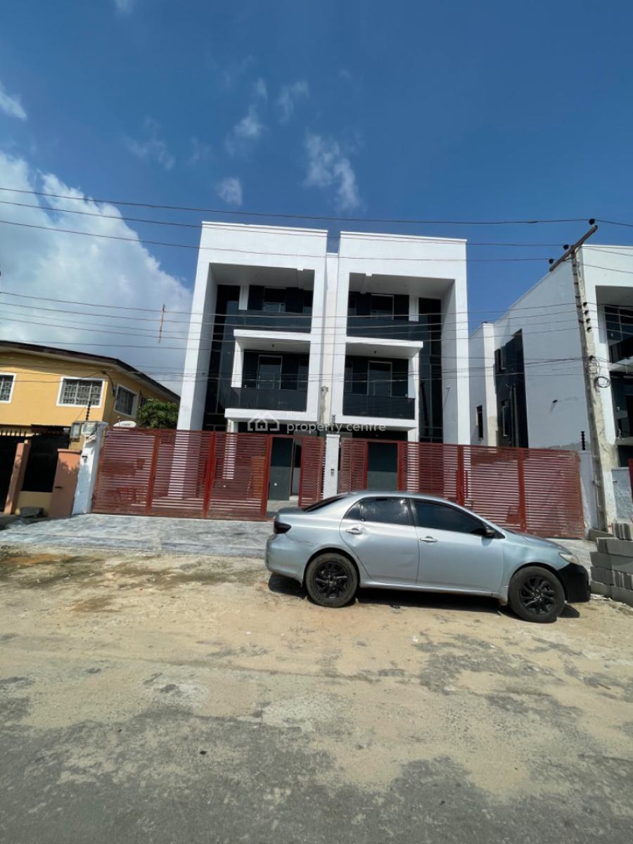 4 Bedroom Semi Detached Duplex with a Bq, Adeniyi Jones Ikeja, Ikeja, Lagos, Semi-detached Duplex for Sale