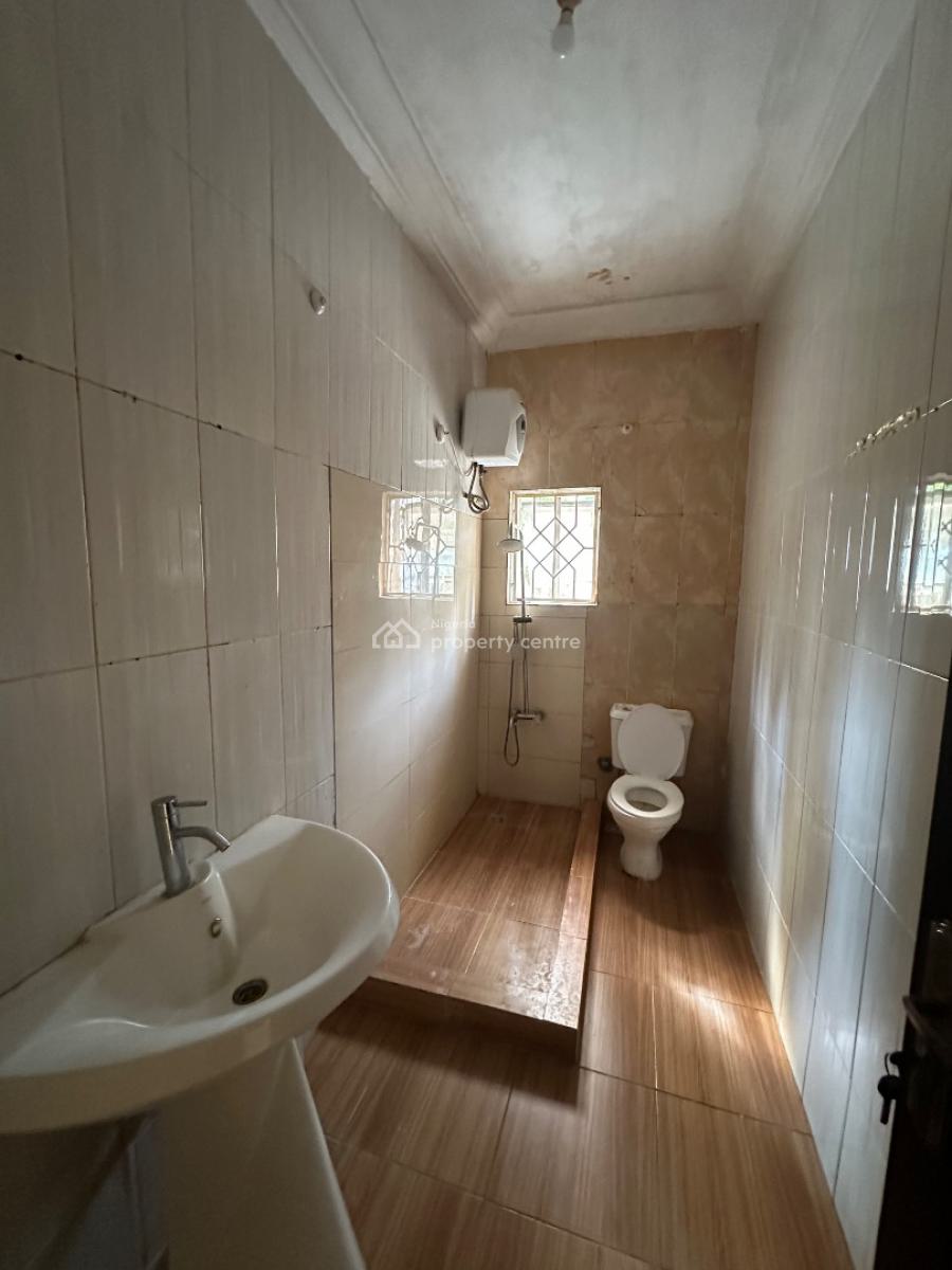 Standard 2 Bedroom Apartment with Visitors Toilet and Balcony, By Cedarcrest Hospital Road, Apo, Abuja, Flat / Apartment for Rent