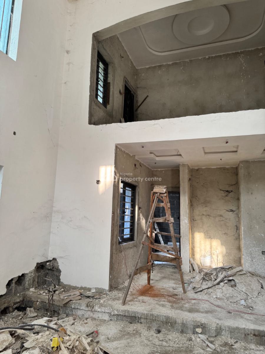 85% Complete 5 Bedroom Detached Duplex with Security House, Prince Obi Estate Eneka, Port Harcourt, Rivers, Detached Duplex for Sale