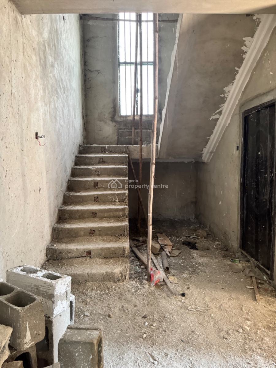 85% Complete 5 Bedroom Detached Duplex with Security House, Prince Obi Estate Eneka, Port Harcourt, Rivers, Detached Duplex for Sale
