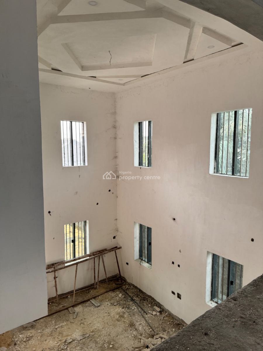 85% Complete 5 Bedroom Detached Duplex with Security House, Prince Obi Estate Eneka, Port Harcourt, Rivers, Detached Duplex for Sale