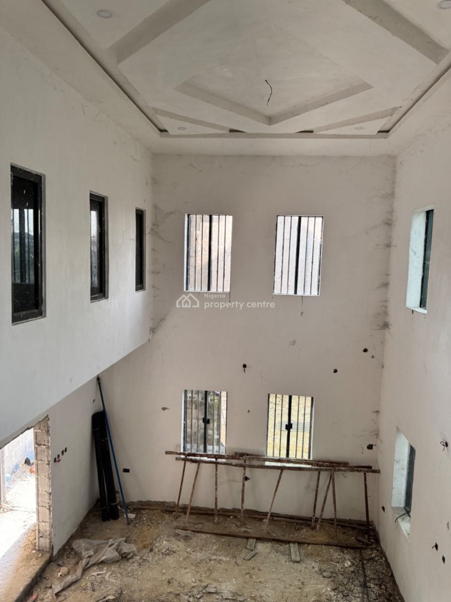 85% Complete 5 Bedroom Detached Duplex with Security House, Prince Obi Estate Eneka, Port Harcourt, Rivers, Detached Duplex for Sale