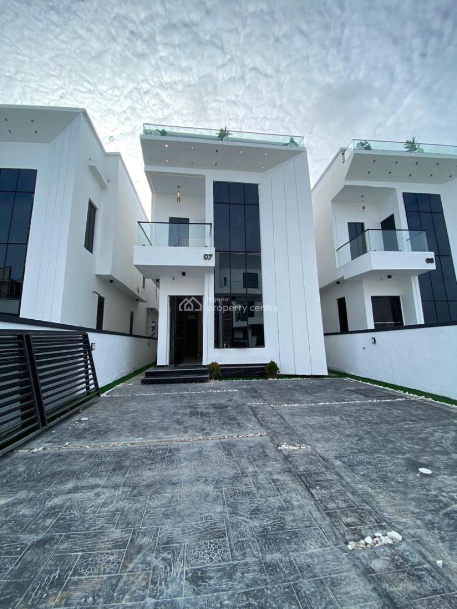 Exquisite 5 Bedroom Detached Duplex with Bq, Chervon, Lekki Phase 2, Lekki, Lagos, Detached Duplex for Sale