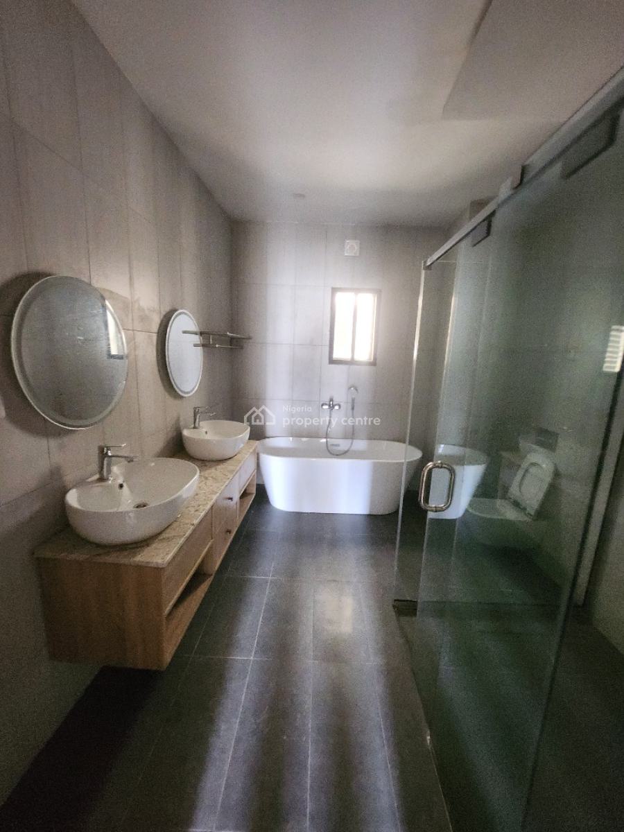 Well Finished 4-bedrooms Terrace Duplex with Bq, Close to Magistrate Court, Life Camp, Abuja, Terraced Duplex for Sale
