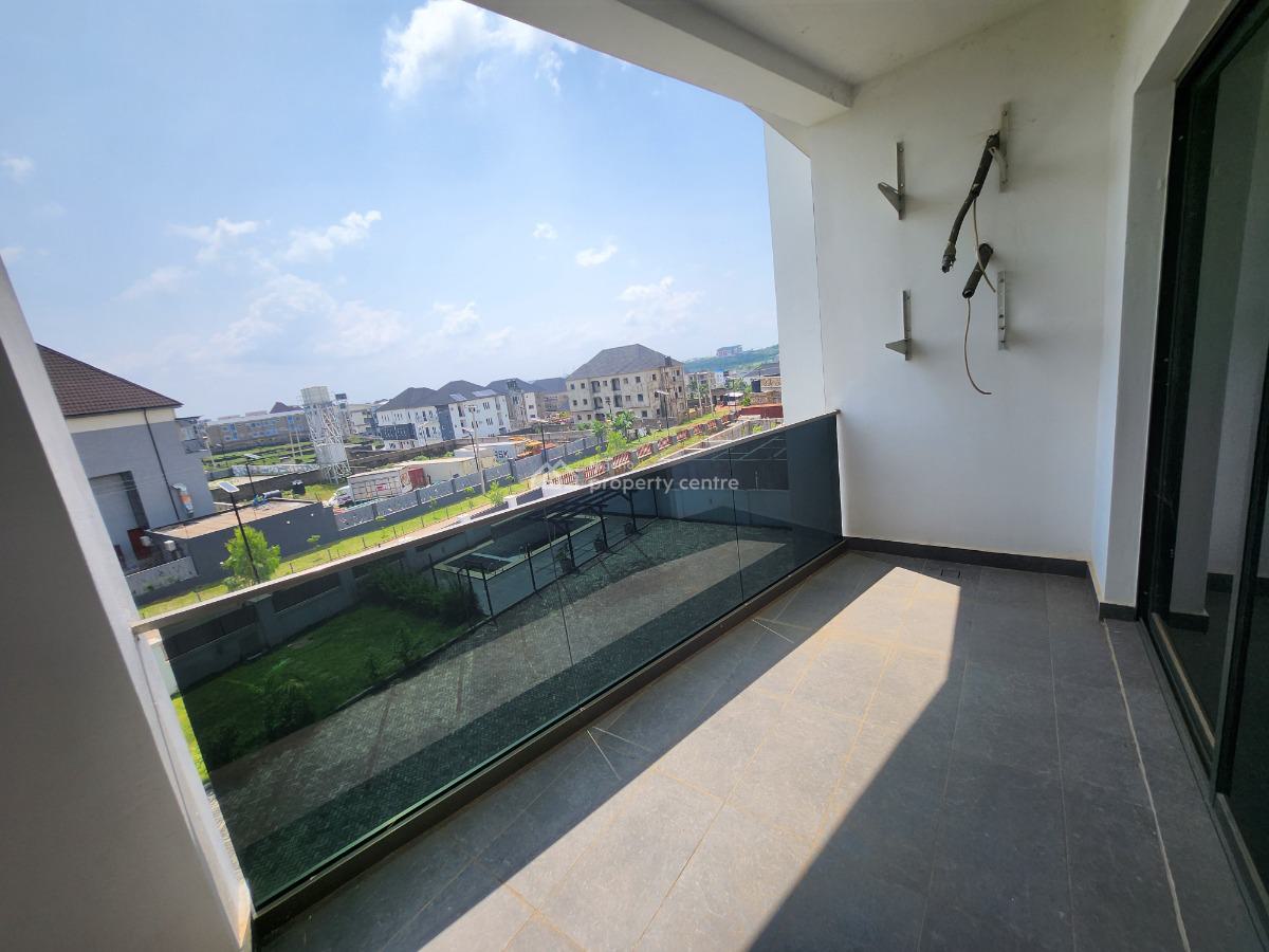 Well Finished 4-bedrooms Terrace Duplex with Bq, Close to Magistrate Court, Life Camp, Abuja, Terraced Duplex for Sale