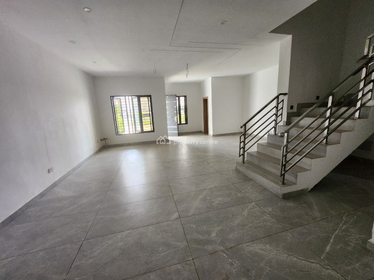 Well Finished 4-bedrooms Terrace Duplex with Bq, Close to Magistrate Court, Life Camp, Abuja, Terraced Duplex for Sale