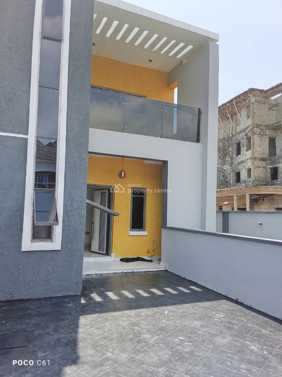 Luxury 3 Bedroom Semi Detached Duplex with a Penthouse, Sangotedo, Ajah, Lagos, Semi-detached Duplex for Rent