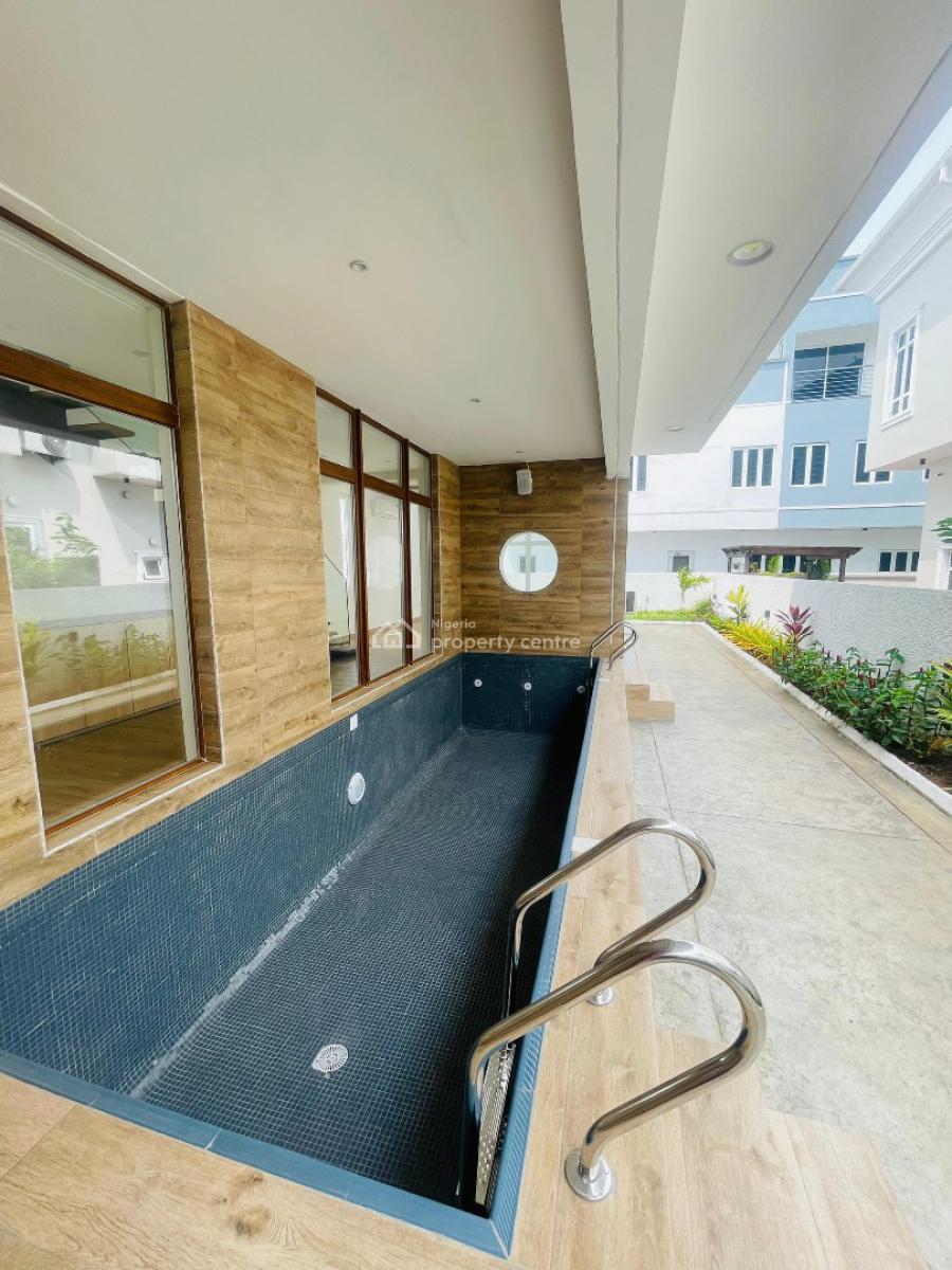 Massive 4 Bedroom Detached Duplex with Private Cinema, Pool, & Bq, Te, Osapa, Lekki, Lagos, Detached Duplex for Sale