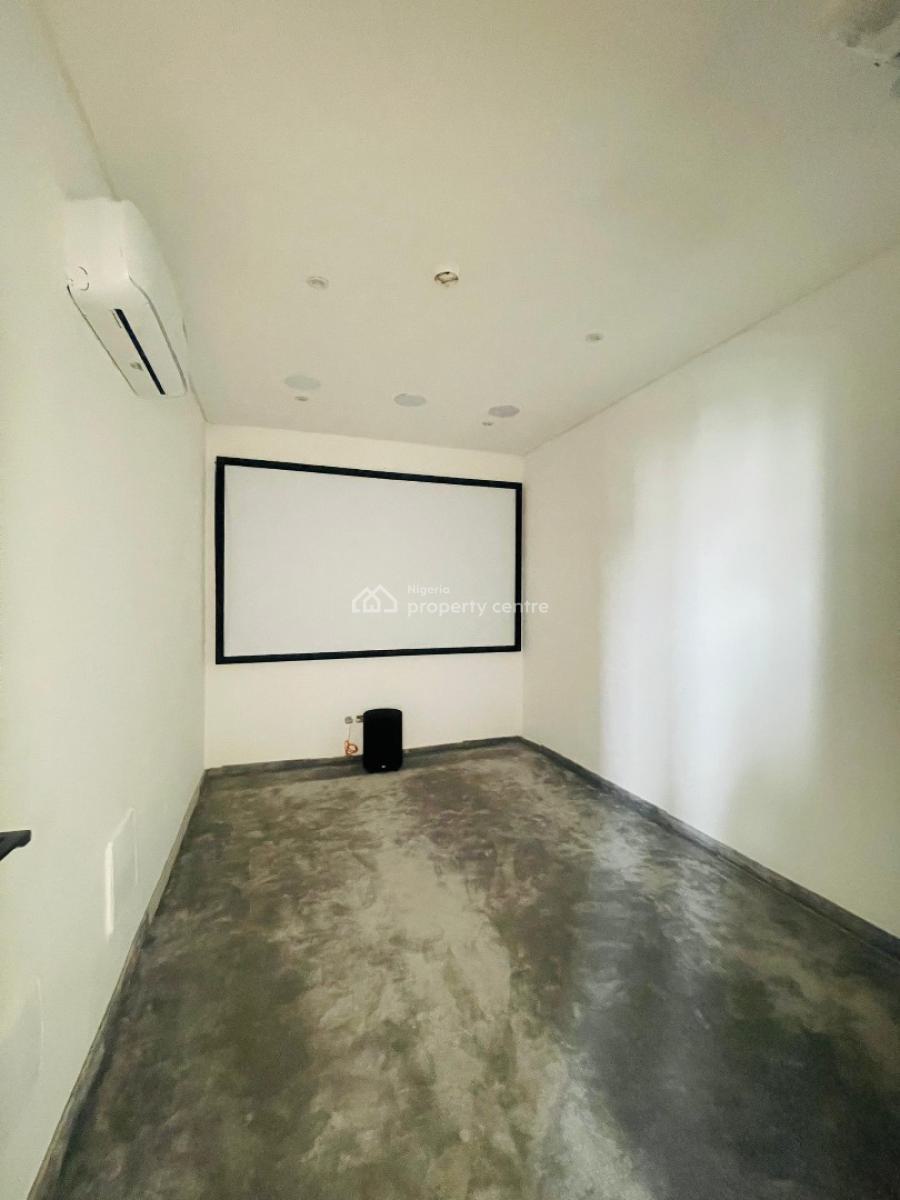 Massive 4 Bedroom Detached Duplex with Private Cinema, Pool, & Bq, Te, Osapa, Lekki, Lagos, Detached Duplex for Sale