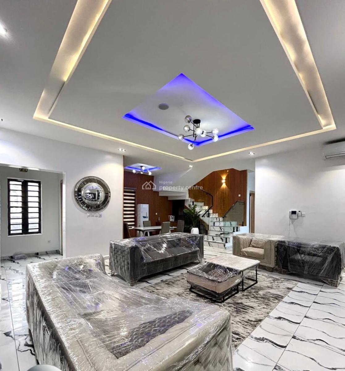 Luxury 5 Bedroom Fully Detached Duplex with Bq and Swimming Pool, Ikota, Ikota, Lekki, Lagos, Detached Duplex for Rent