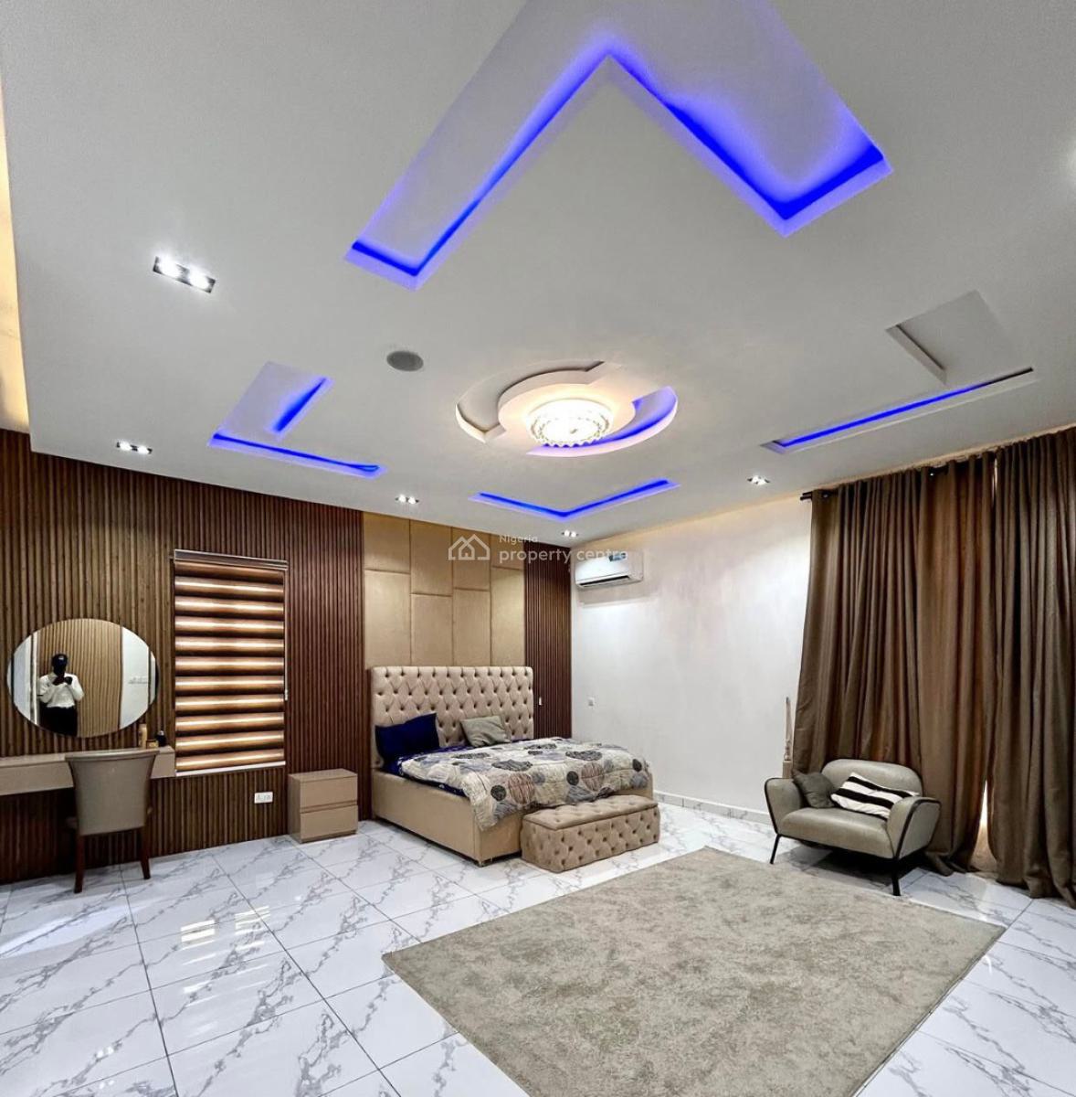Luxury 5 Bedroom Fully Detached Duplex with Bq and Swimming Pool, Ikota, Ikota, Lekki, Lagos, Detached Duplex for Rent