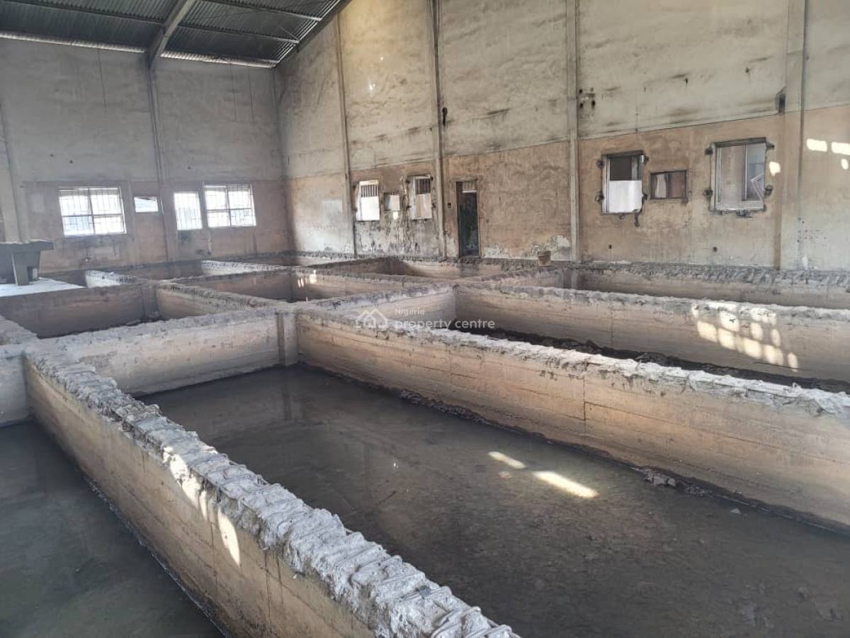 Warehouse on a Land Measuring 8700 Sqm in a Strategic Industrial Area, Surulere, Lagos, Warehouse for Rent