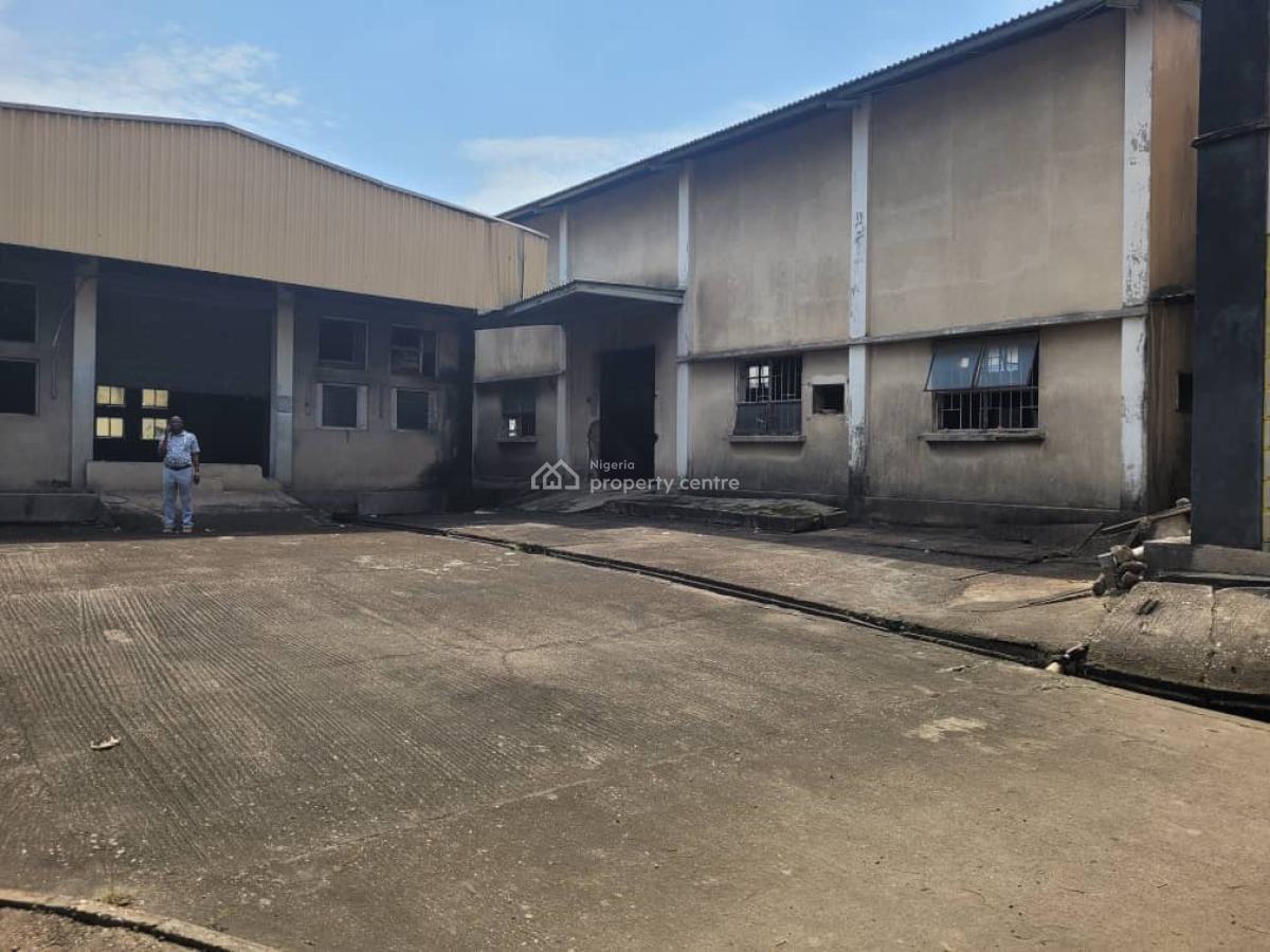 Warehouse on a Land Measuring 8700 Sqm in a Strategic Industrial Area, Surulere, Lagos, Warehouse for Rent
