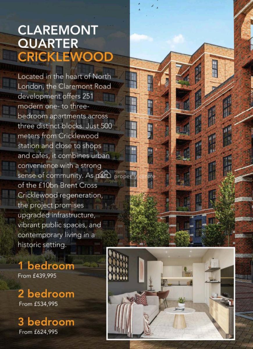 Spacious 3 Bed Apartment, North London, Ikoyi, Lagos, Flat / Apartment for Sale
