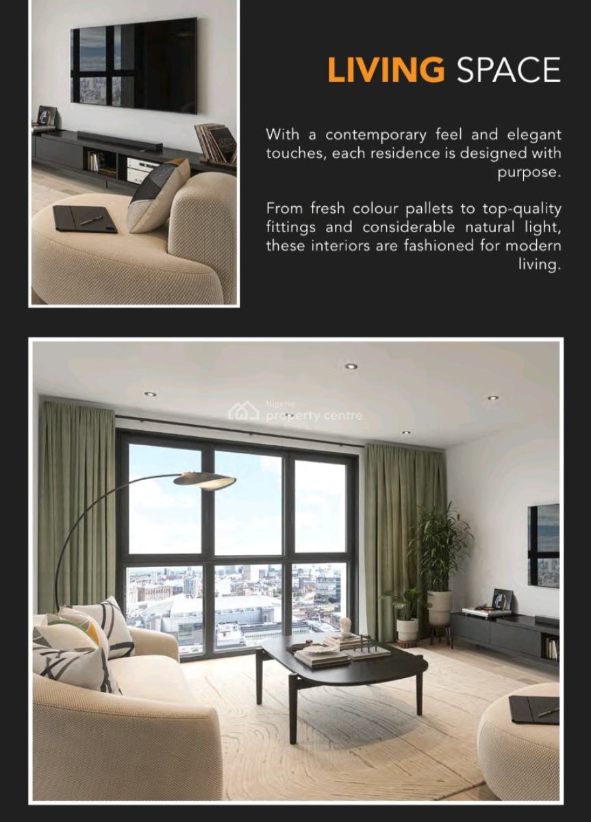 Luxurious 3 Bed Penthouse, Manchester, Ikoyi, Lagos, Flat / Apartment for Sale